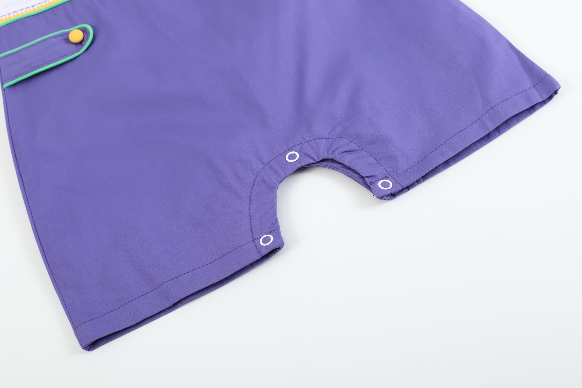 Purple Mardi Gras Smocked Jonjons