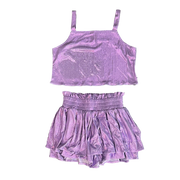 Tweenstyle By Stoopher - Purple Plisse Set