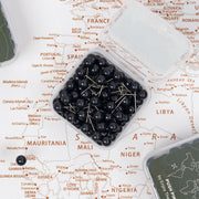 Canvas Push Pins - Black