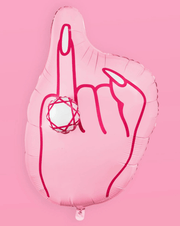 Put A Ring On It Balloon – 40” Mylar