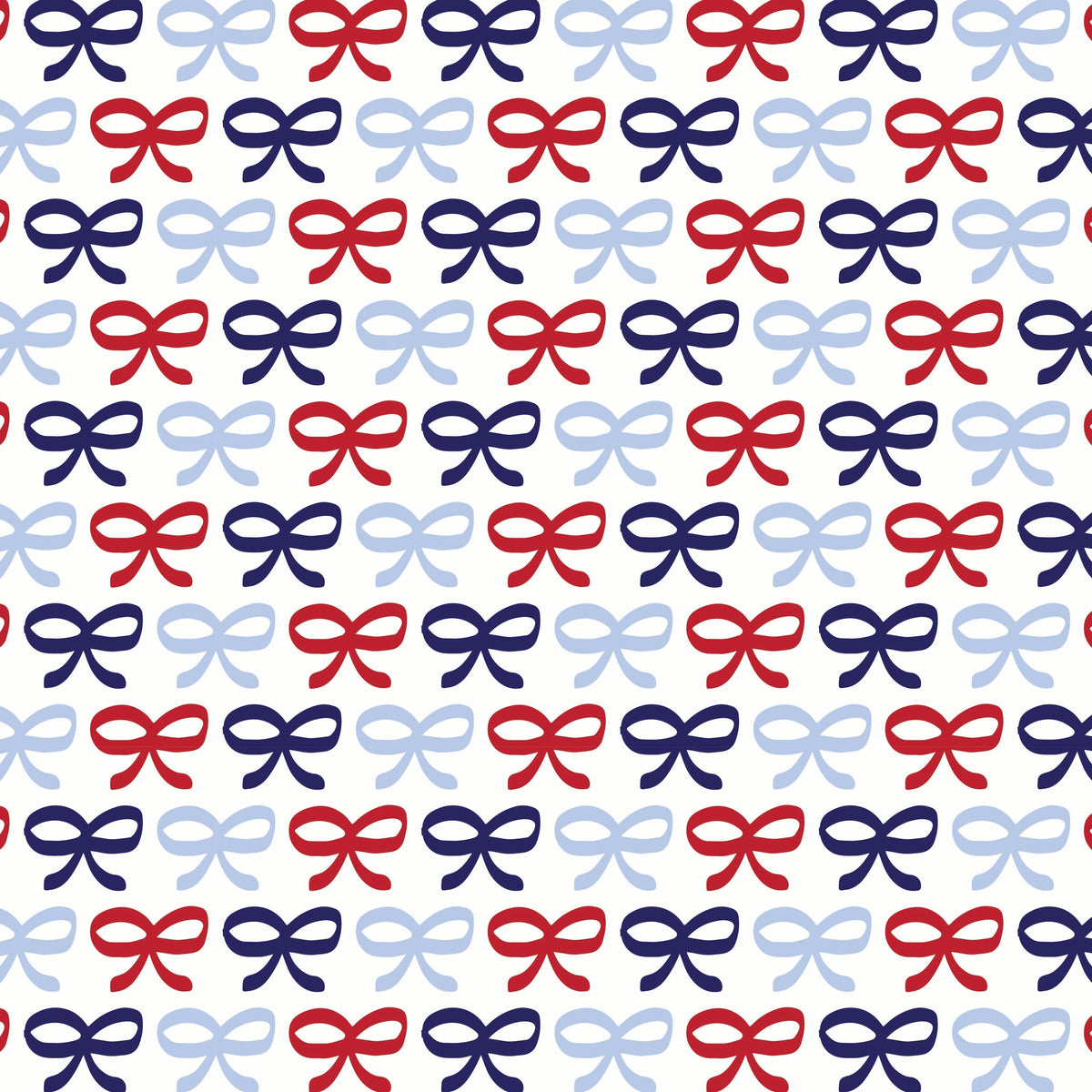 Margot Girls' Performance Skirt By Lh Sport - Put A Bow On It Patriotic