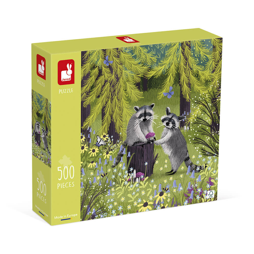 Puzzle Raccoon Bandits - 500 Pcs