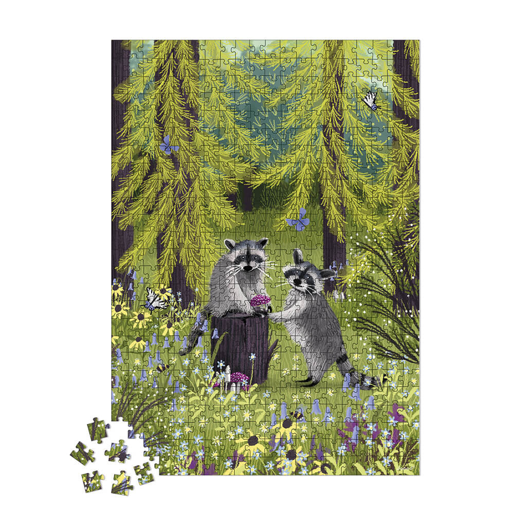 Puzzle Raccoon Bandits - 500 Pcs