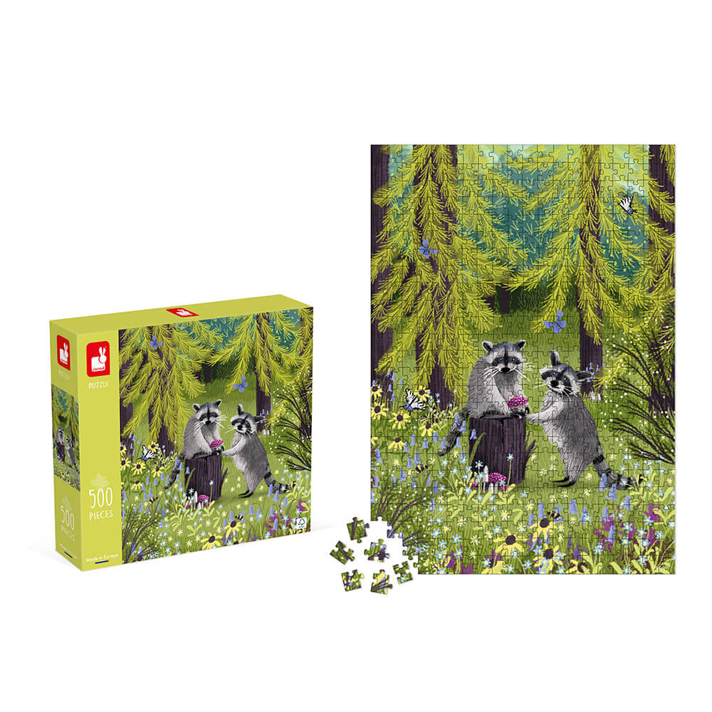 Puzzle Raccoon Bandits - 500 Pcs