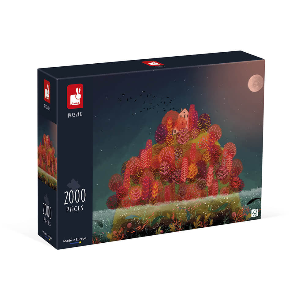 Puzzle Red Autumn - 2000 Pcs