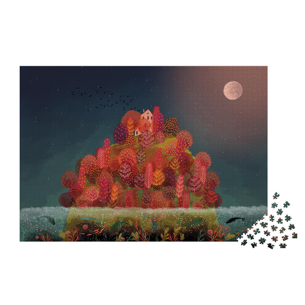 Puzzle Red Autumn - 2000 Pcs