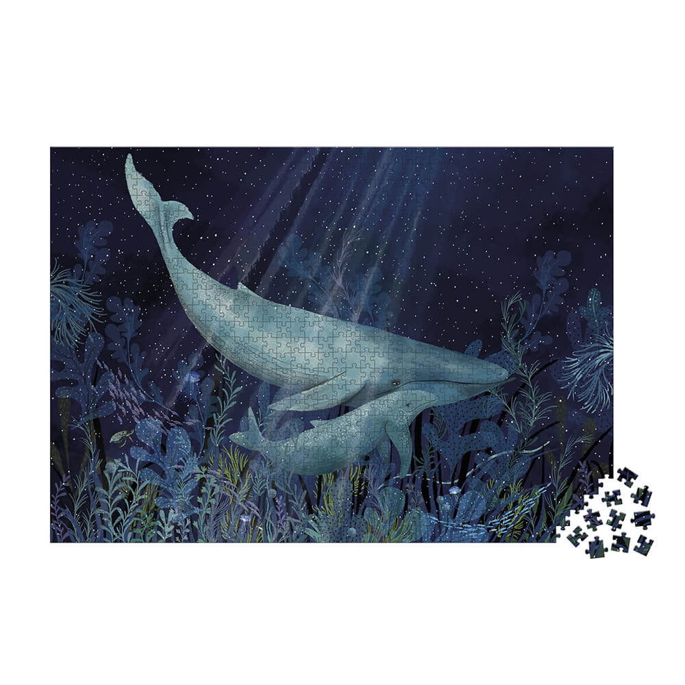 Puzzle Whales In The Deep - 1000 Pcs