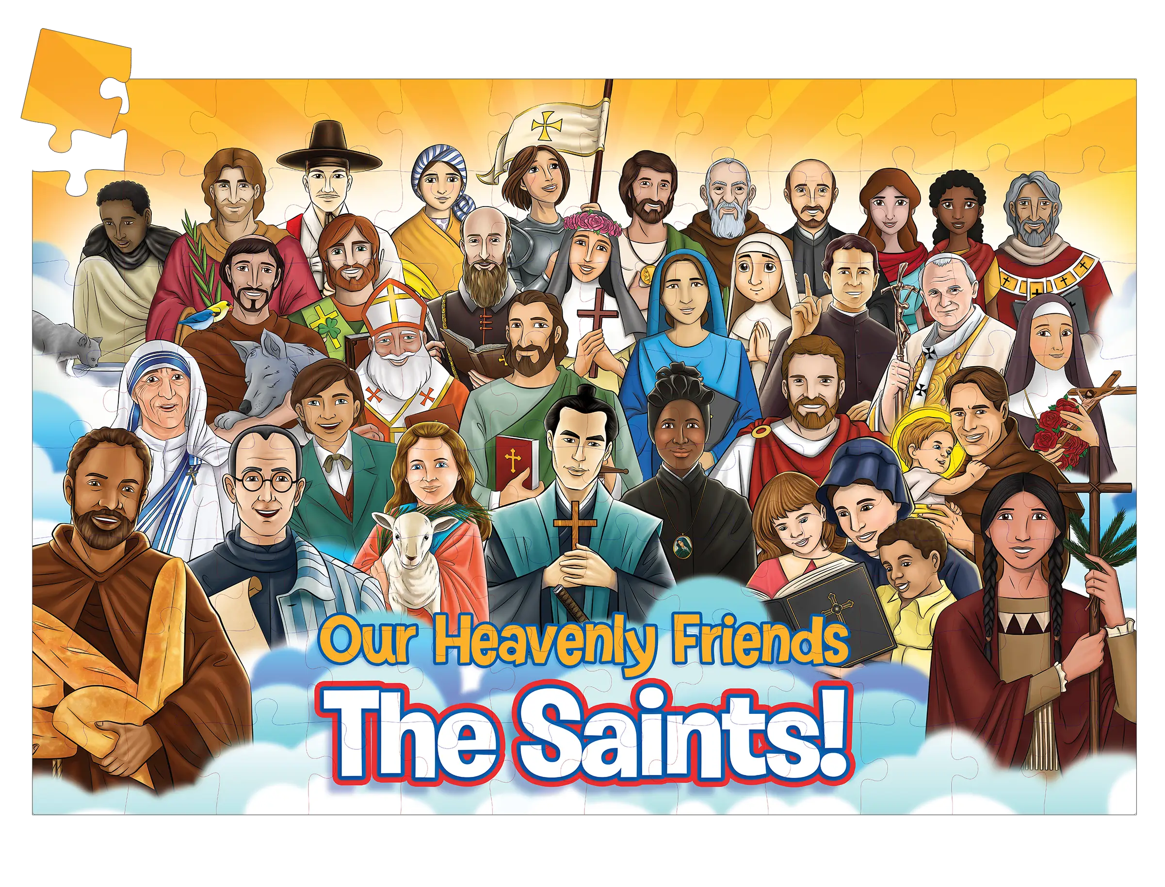 The  Saints Giant Floor Puzzle