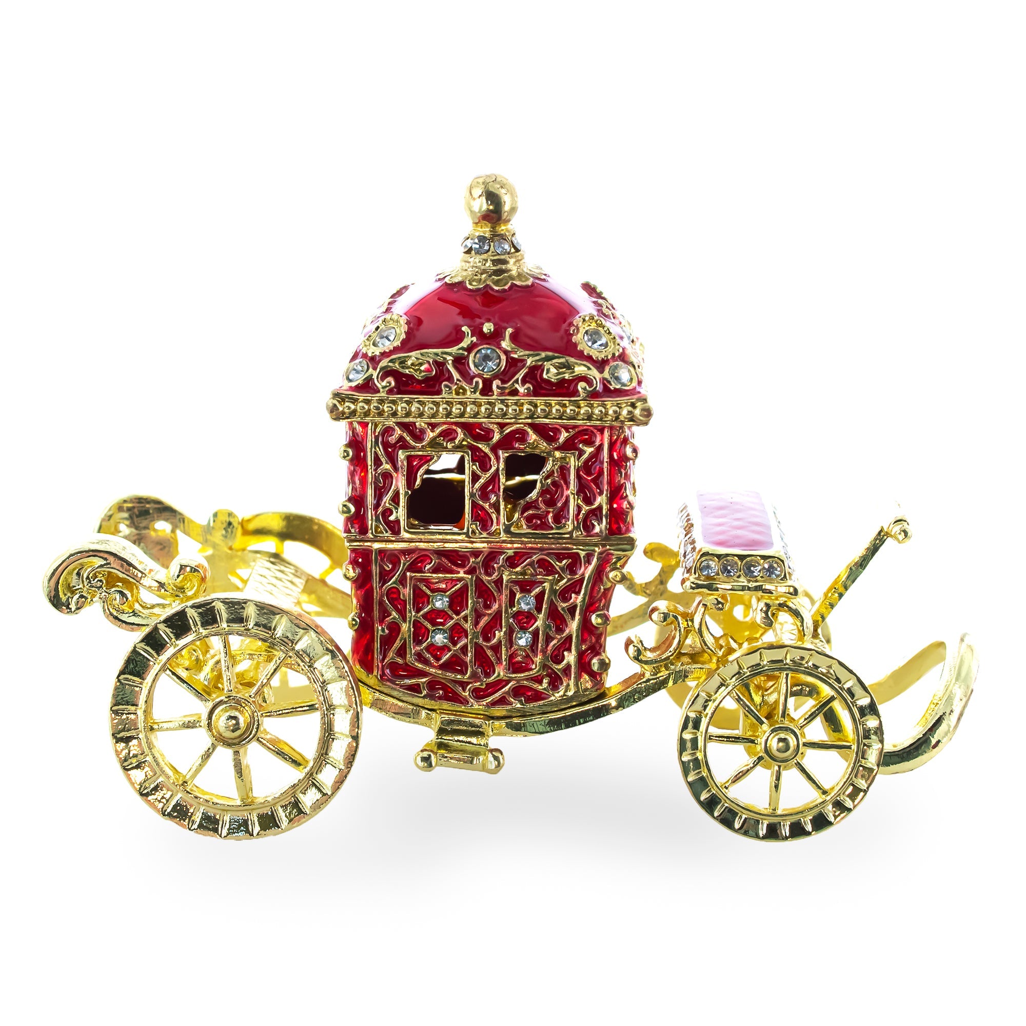 Coronation Coach Jewelry Trinket Box Figurine