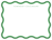 Green Wave Notecard