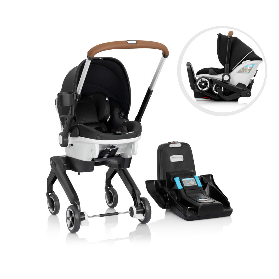 Shyft Dualride Infant Car Seat Stroller Combo With Carryall Storage & Extended Canopy