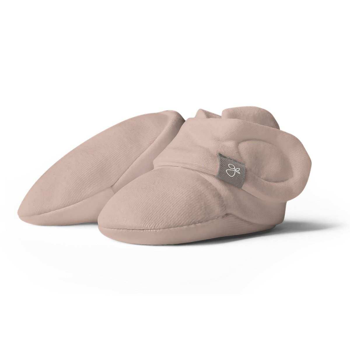Stay On Boots | Rose — Bamboo Organic Cotton Blend, 0–12m