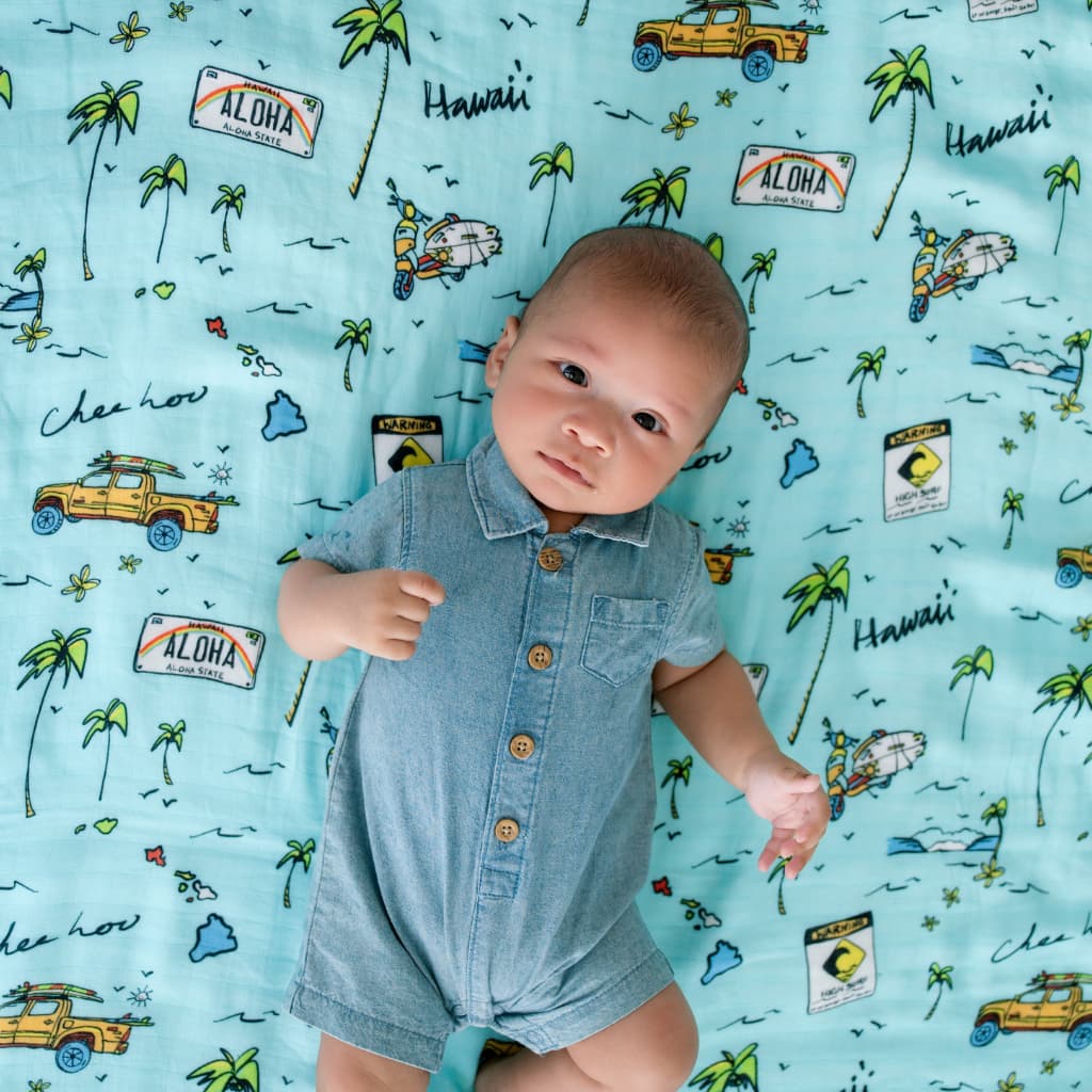 We Go Holoholo Baby Quilt