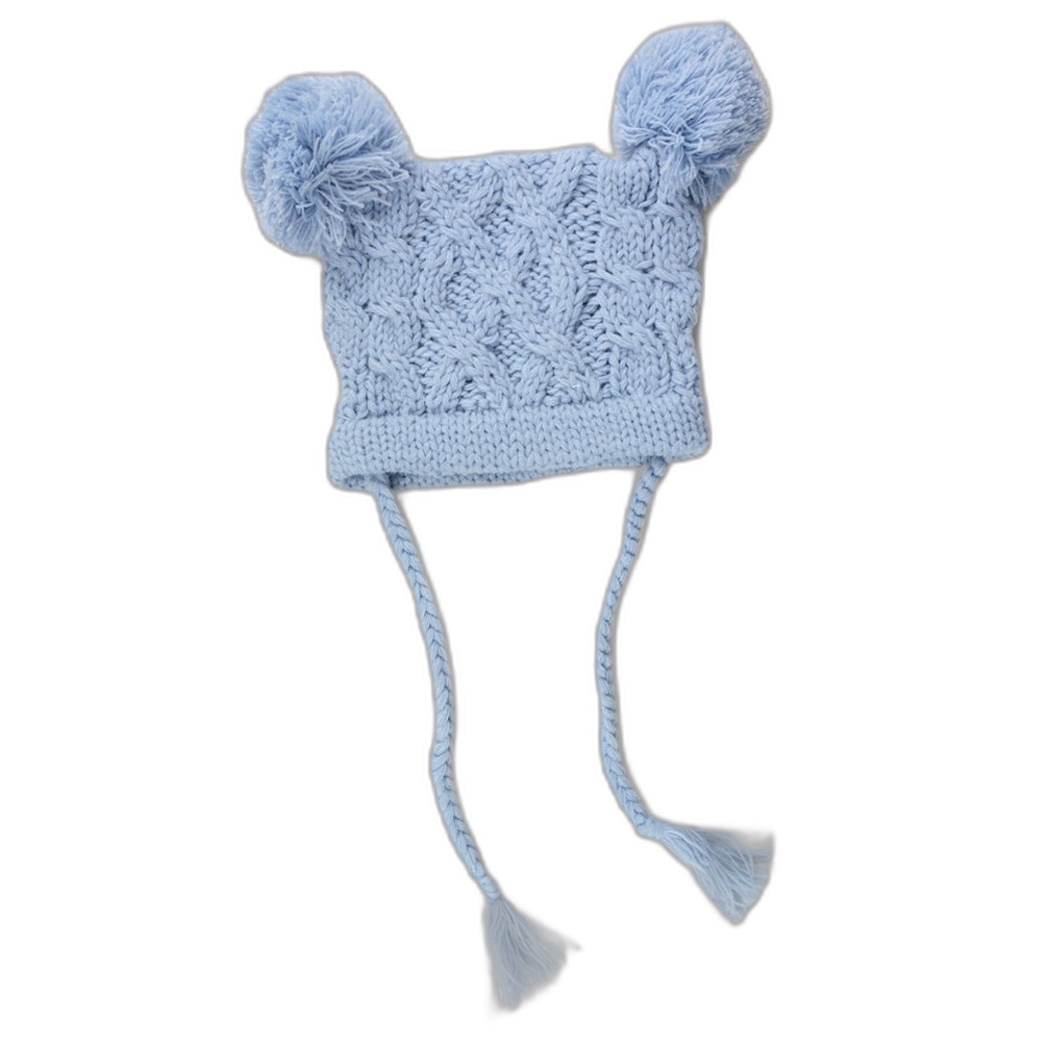 Quinn Cable Pom Pom Knit Hat