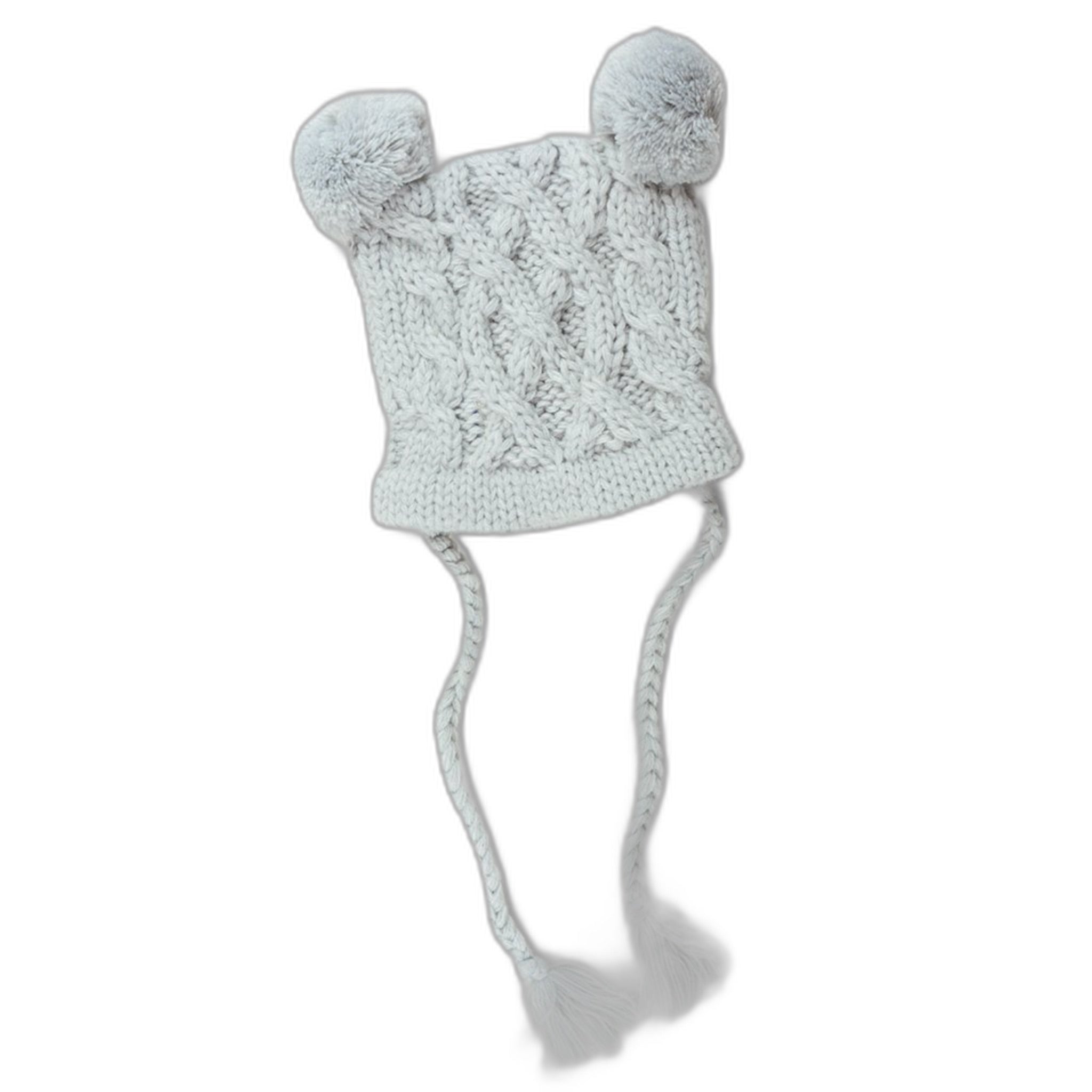 Quinn Cable Pom Pom Knit Hat