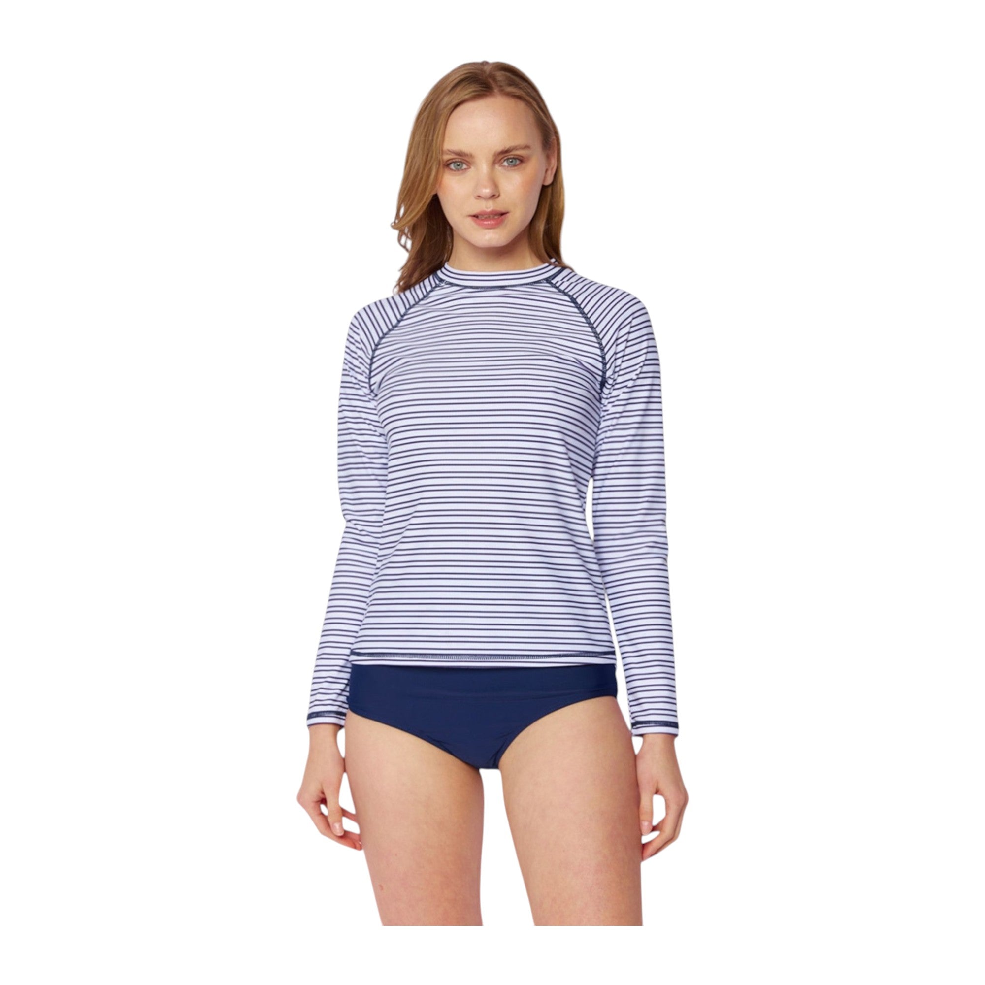 R5704 - Navy/wht Stripe