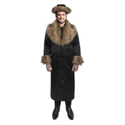 Rabbi Coat With Fur - Adults