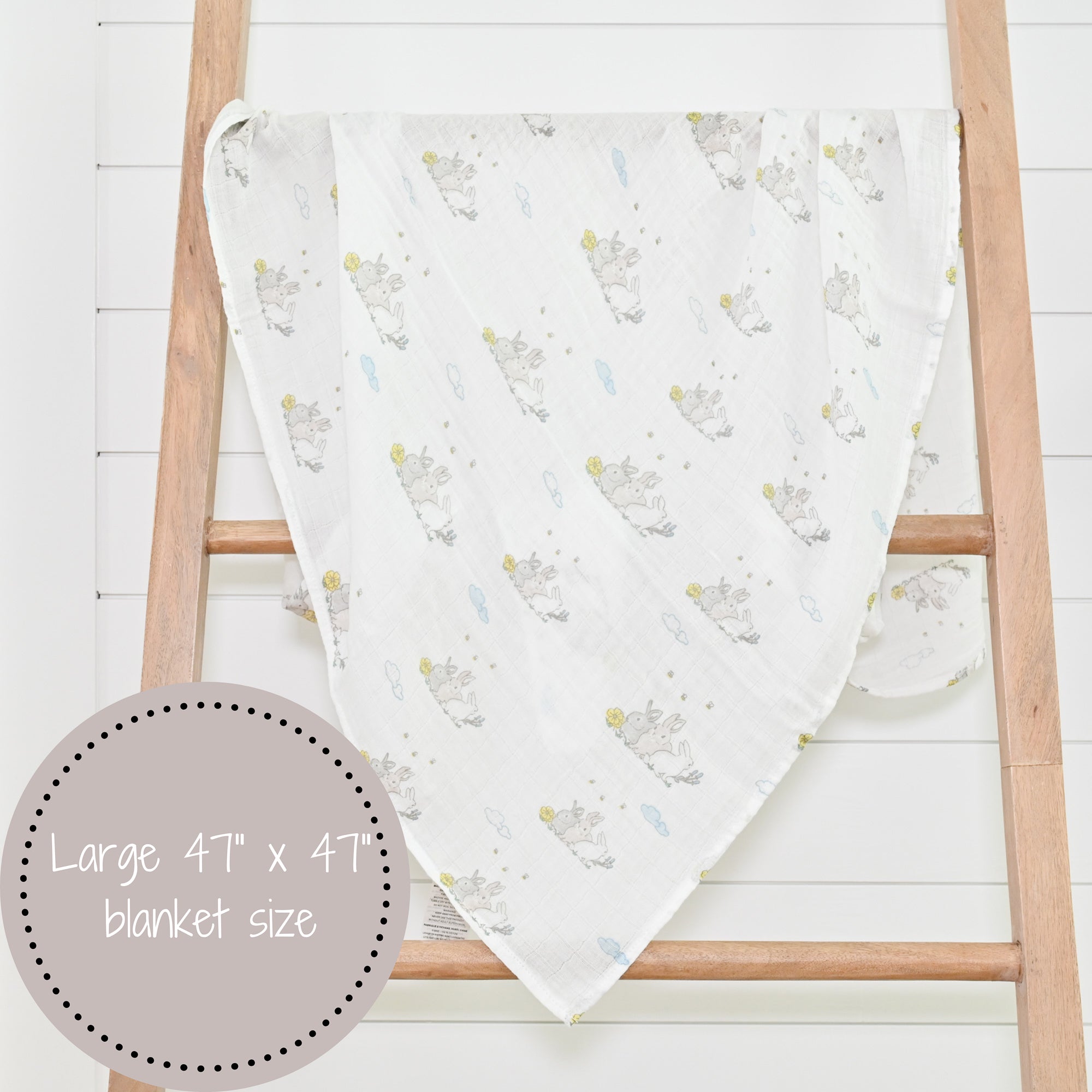 Somebunny Loves You Swaddle Blanket