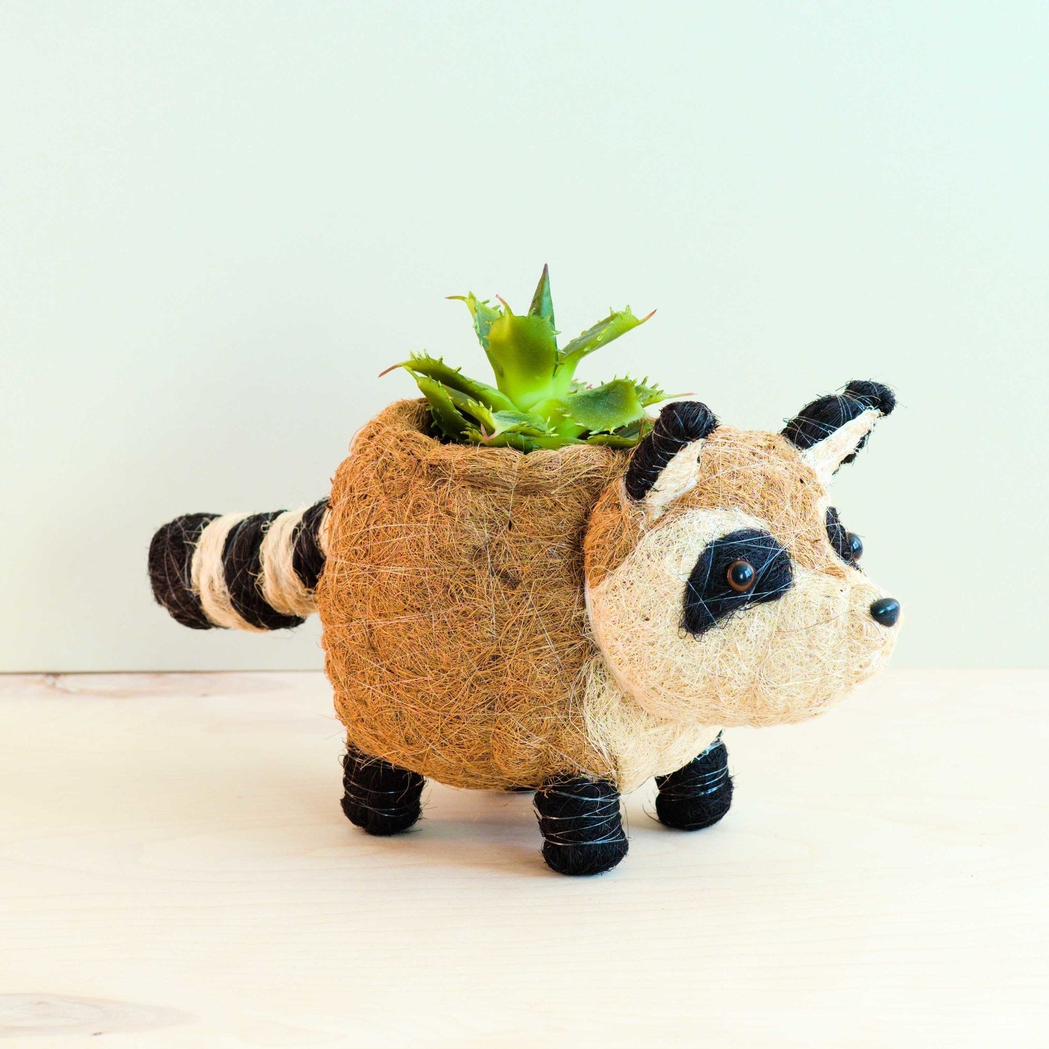 Raccoon Planter - Handmade Plant Pot | Likhâ