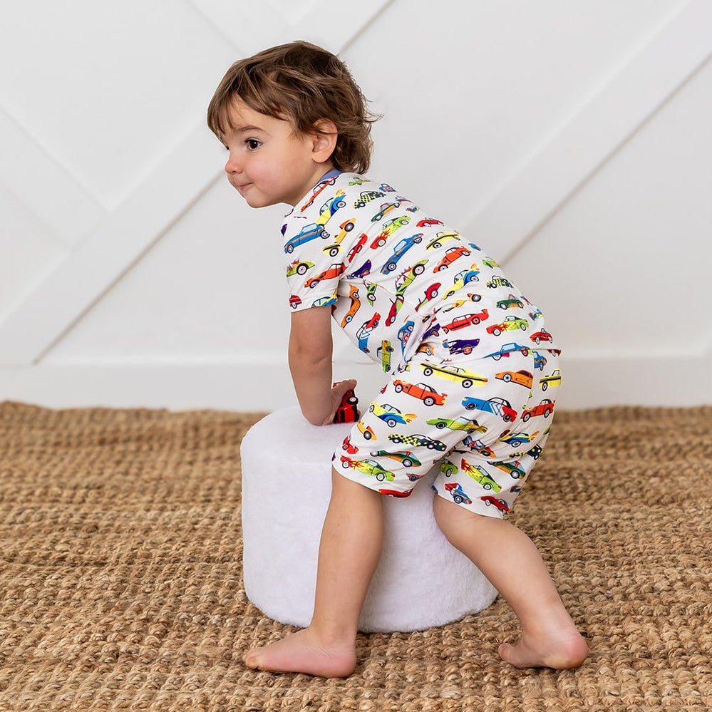 Racing Cars Shorts Pjs