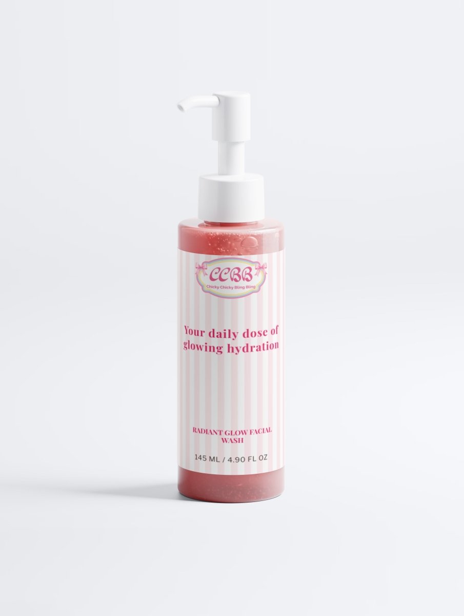 Radiant Glow Daily Facial Wash | Gentle Hydrating Cleanser With Aloe & Blackberry