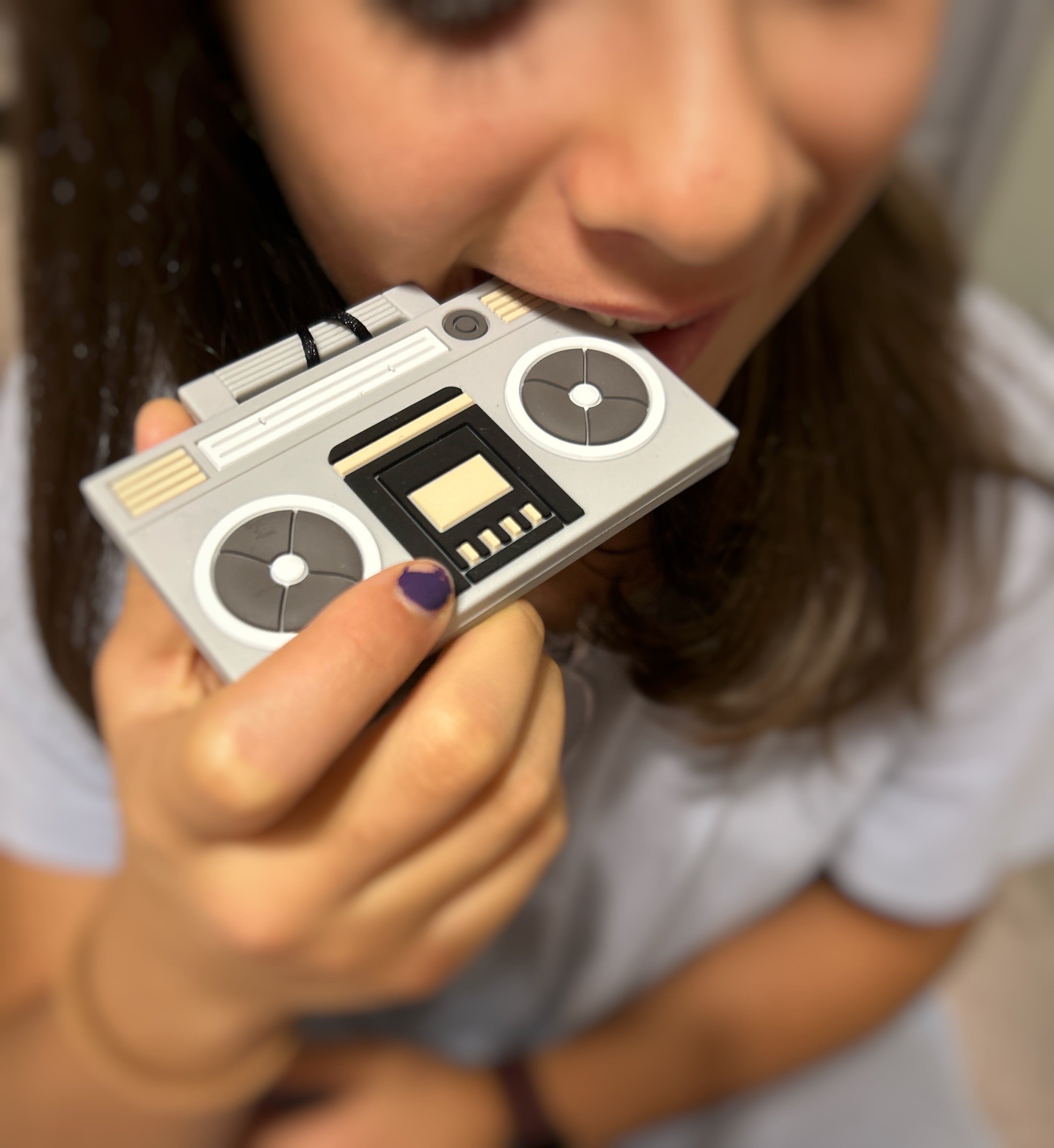 Boom Box Sensory Chew Necklace For Sensory Needs - Exclusive  Design