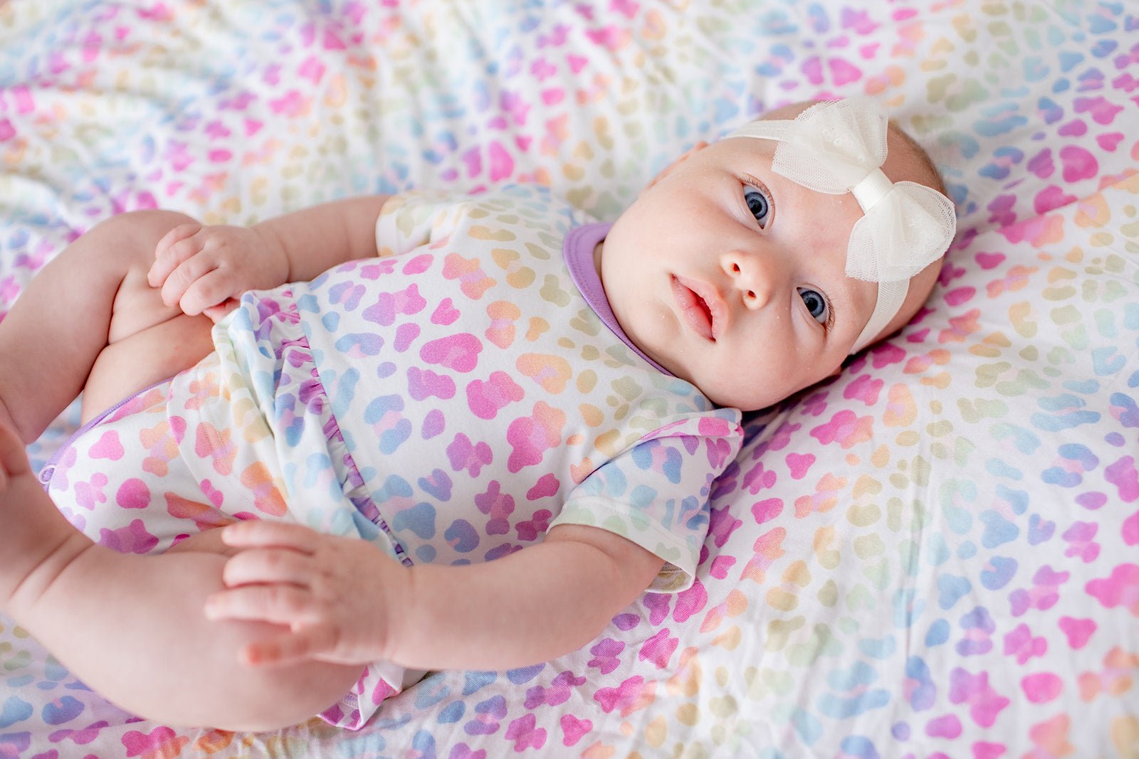 Rainbow Leopard Bodysuit Dress