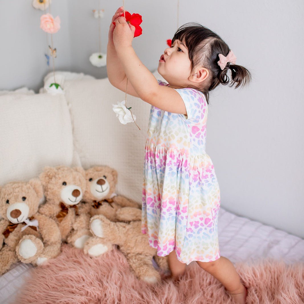 Rainbow Leopard Dress