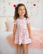 Rainbow Wishes S/s Dress