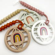 Celebrate Your Rainbow Baby With Our Rainbow World Teether