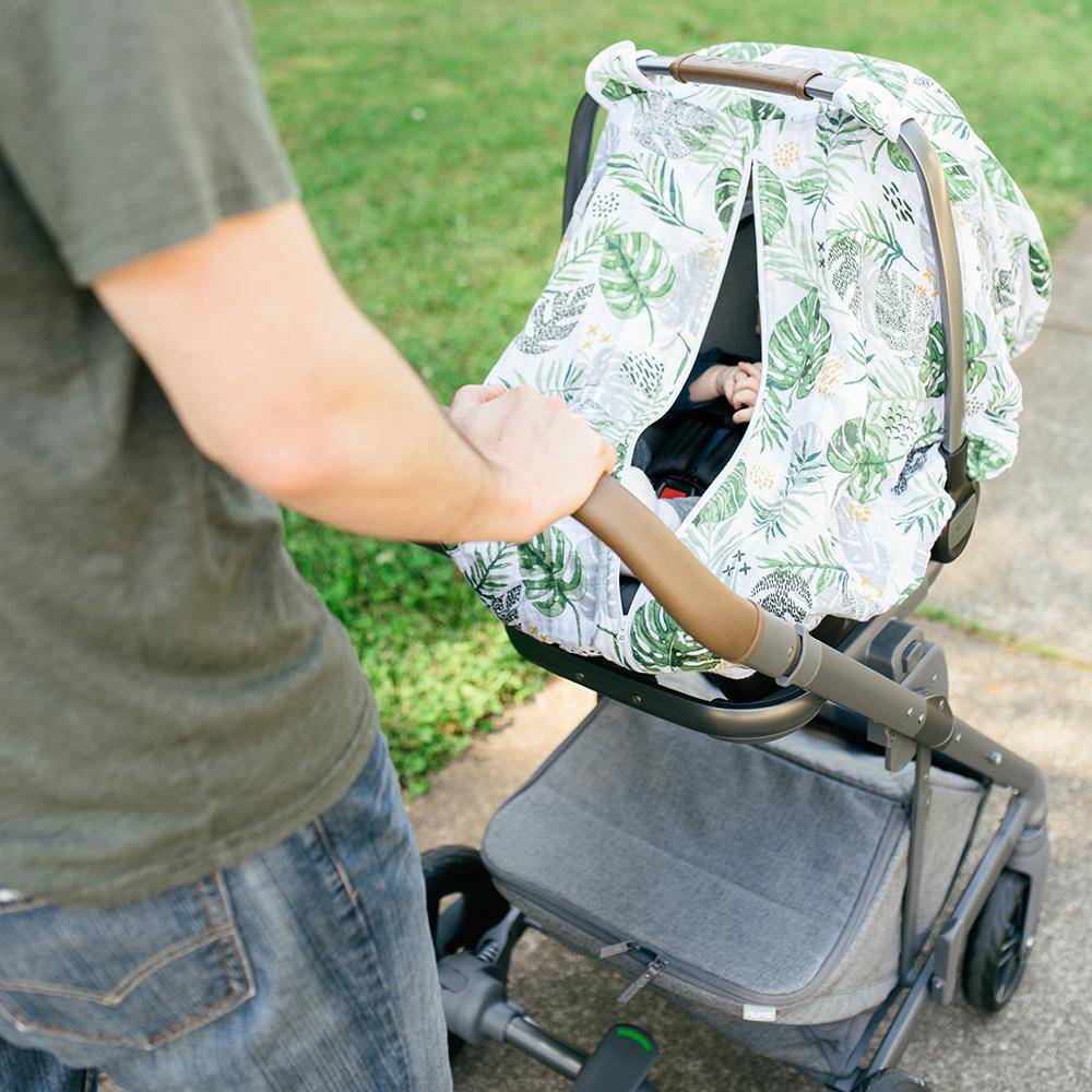 Rainforest Classic Muslin Car Seat Cover