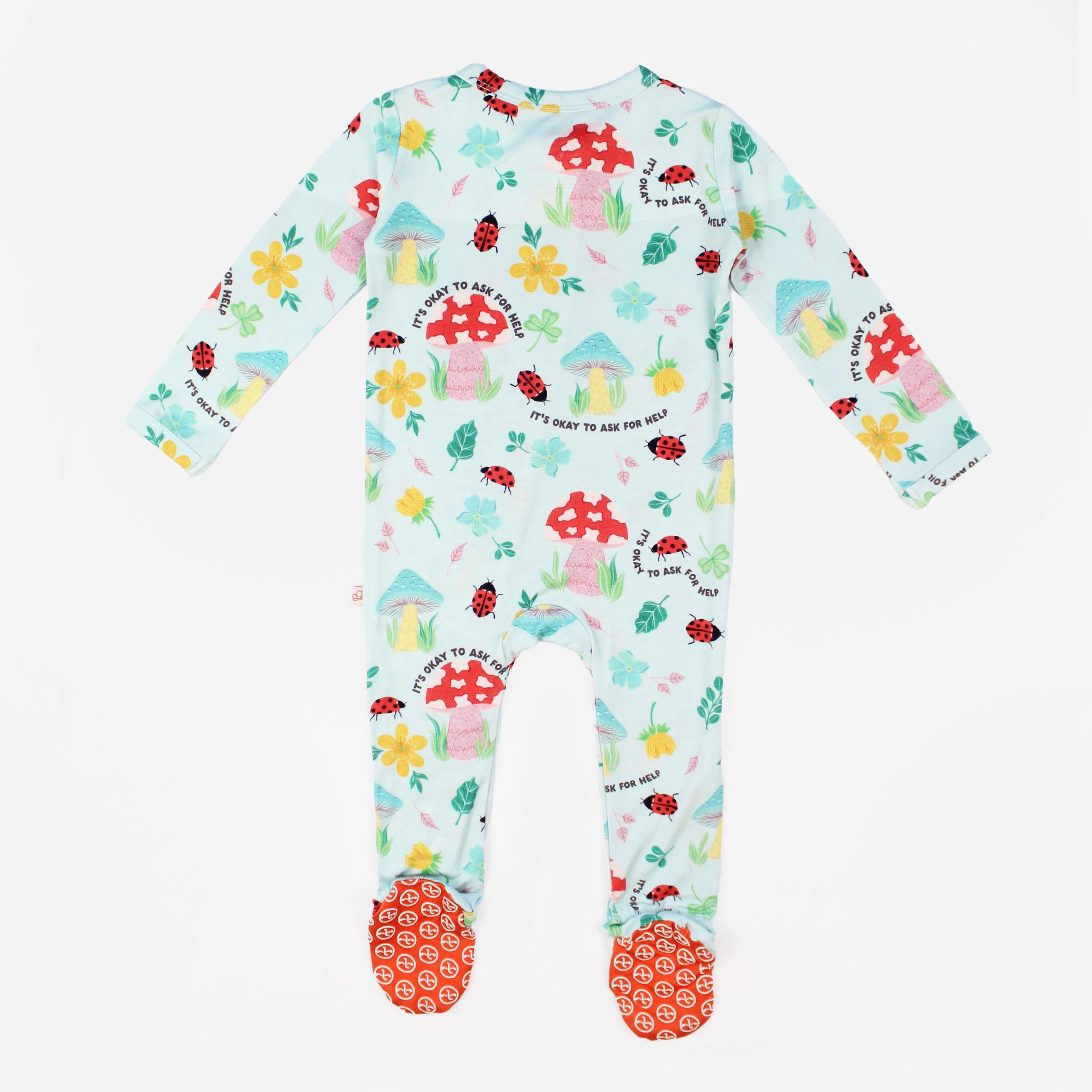 The Second-skin Footie | Magic Mushroom | "it's Okay To Ask For Help"