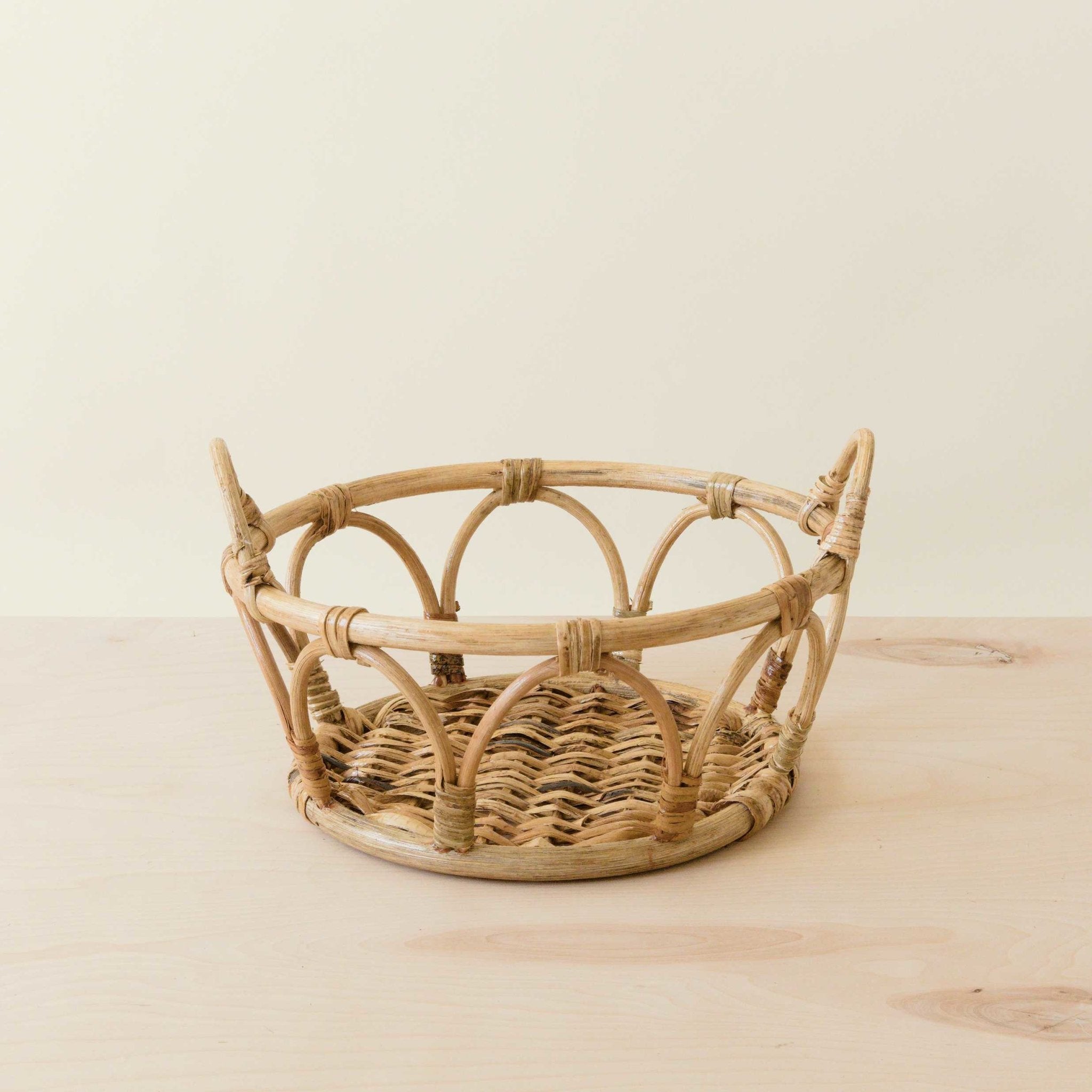 Rattan Fruit Basket -  Wicker Table Basket Set Of 3 | Likhâ