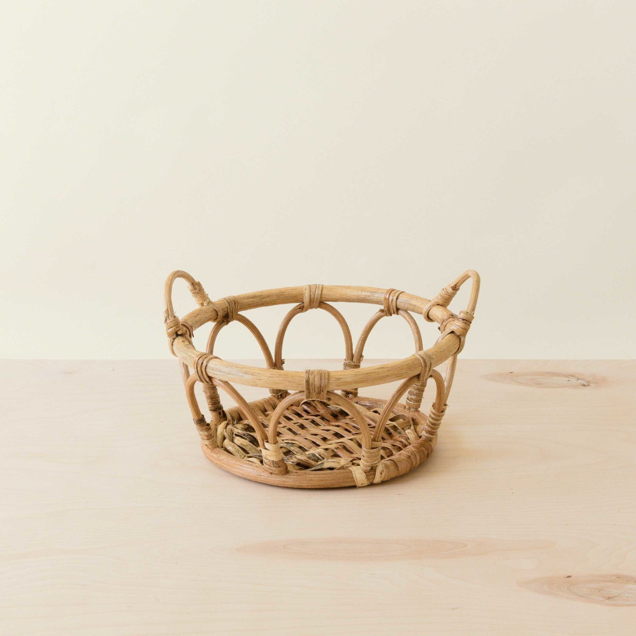Rattan Fruit Basket -  Wicker Table Basket Set Of 3 | Likhâ