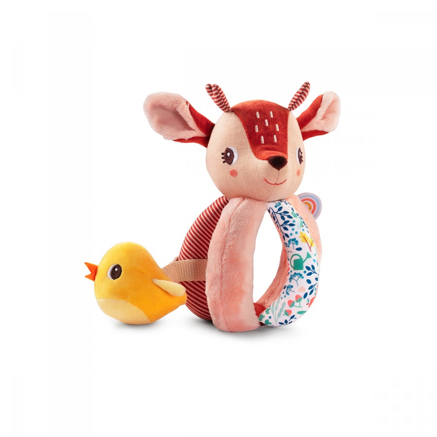 Stella Plush Activity Rattle With Handles