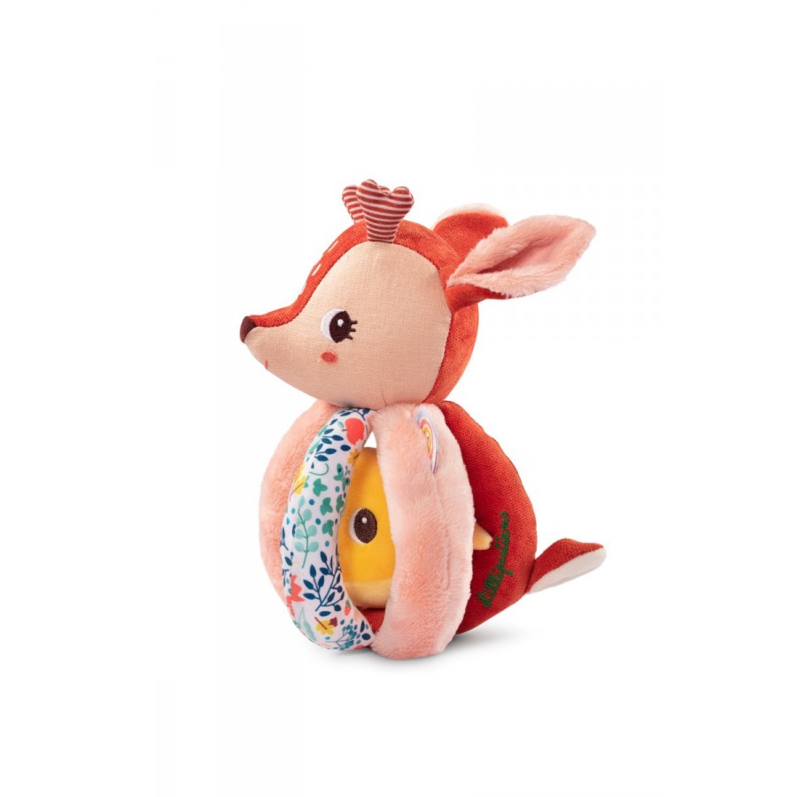 Stella Plush Activity Rattle With Handles