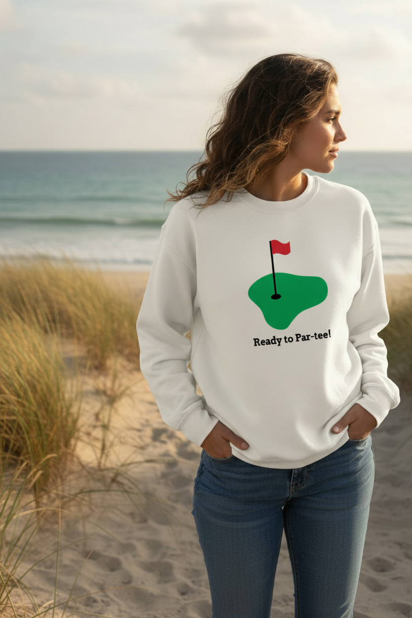 Ready To Par-tee Adult Sweatshirt