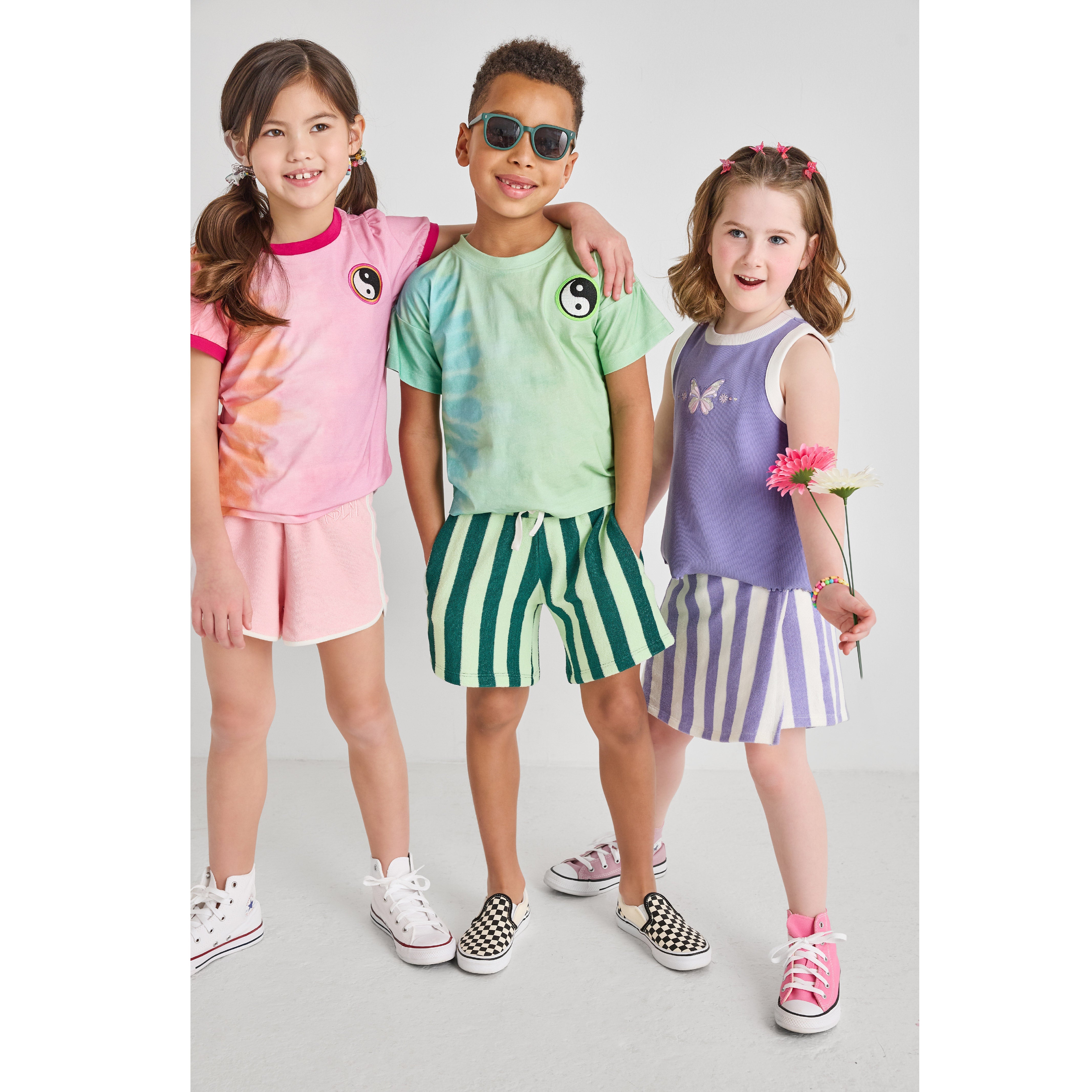 Retro Pink Terry Shorts