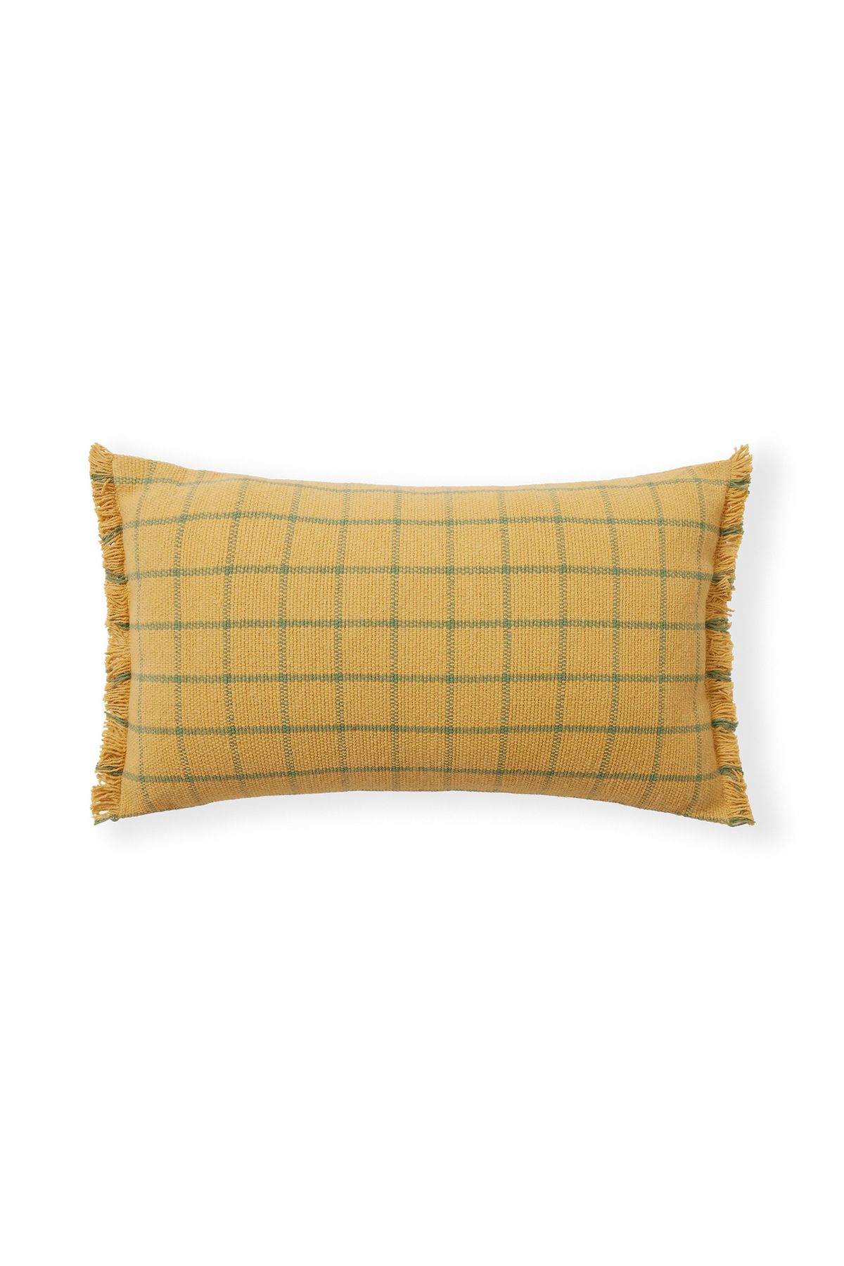 CUSHION GEO BLOCK HONEY