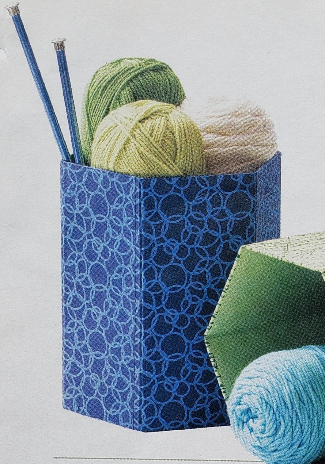 Recycled Cotton Storage/wastebasket Black Beach Grass Design