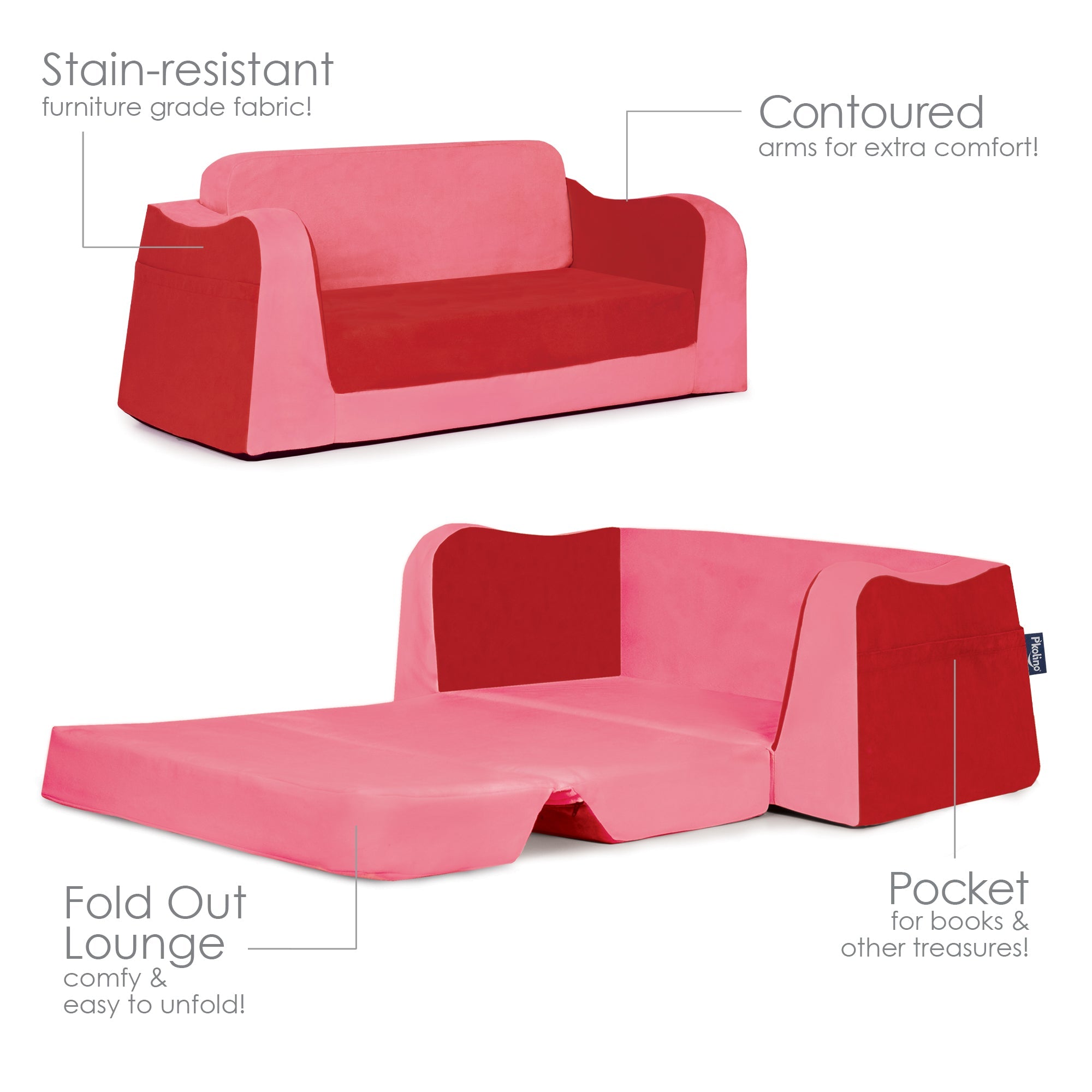 Little Reader Sofa Lounge - Red