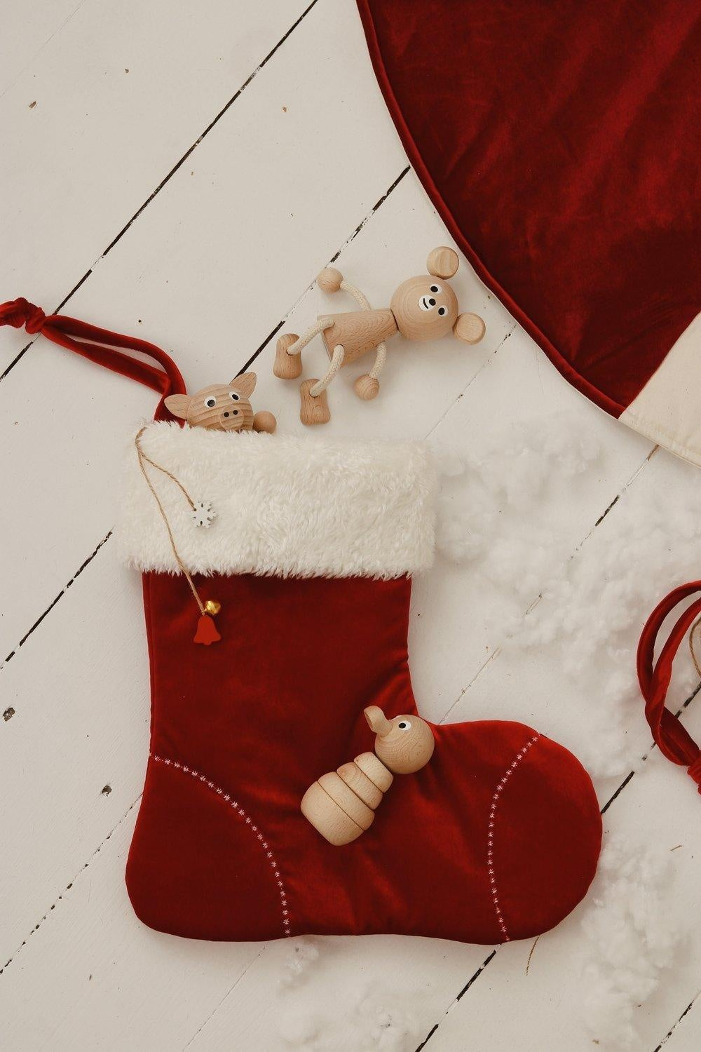 red Candy Christmas Stocking