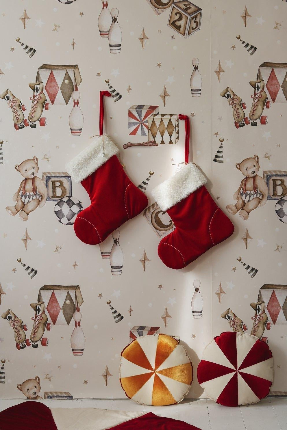 red Candy Christmas Stocking