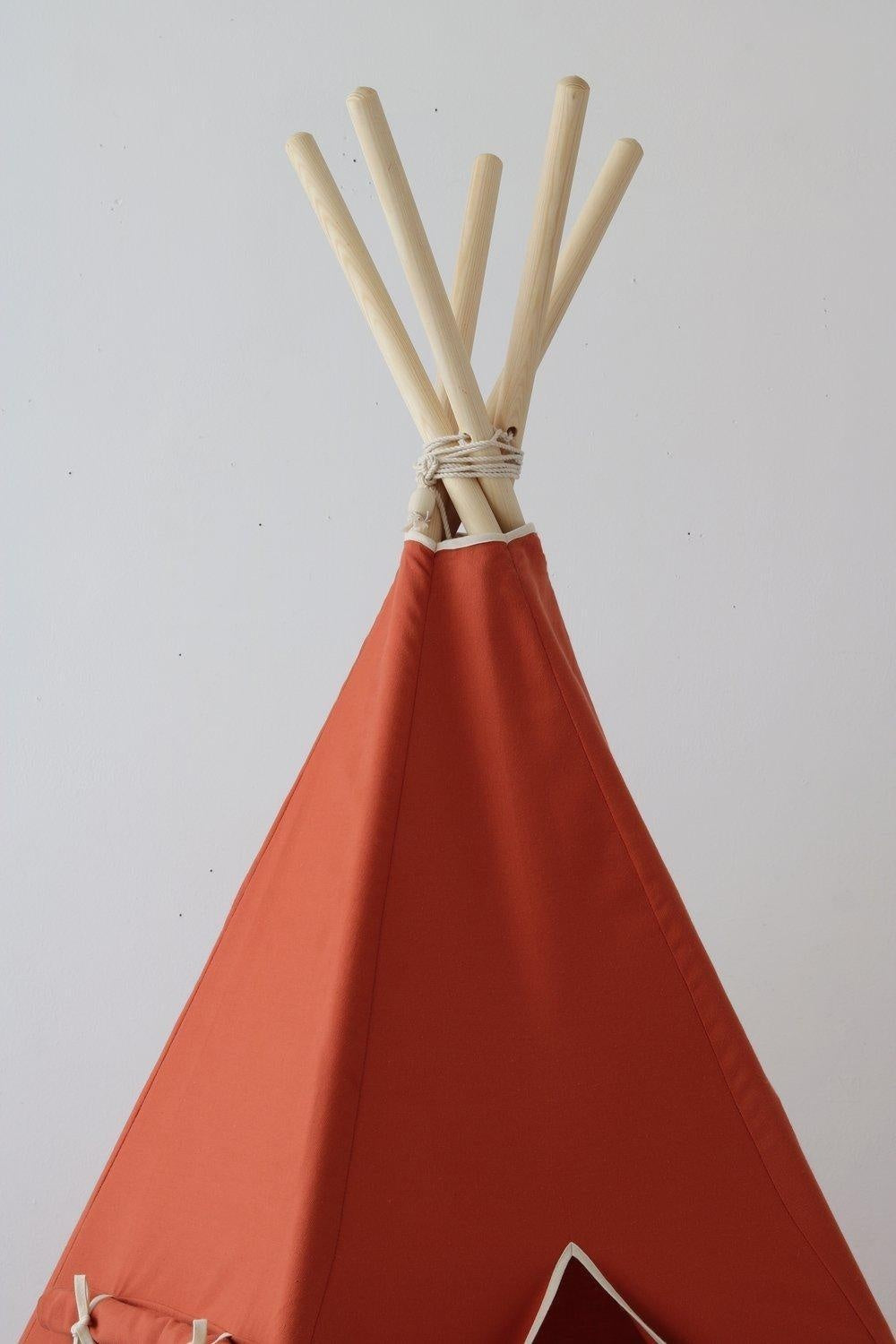 red Fox Teepee And Round Mat Set