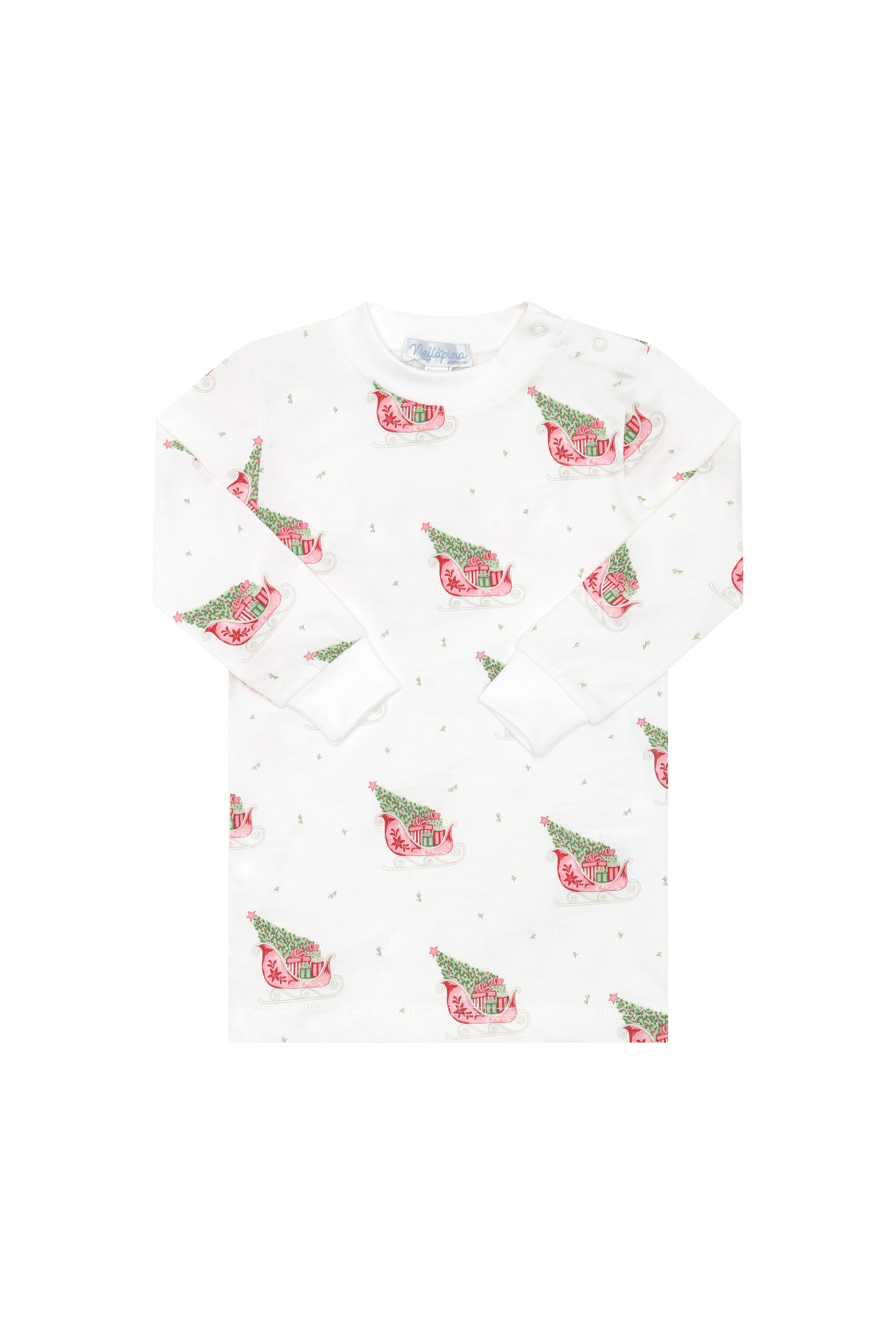 Red Merry Sleighs Pajamas