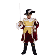 Red Noble Knight Costume - Kids