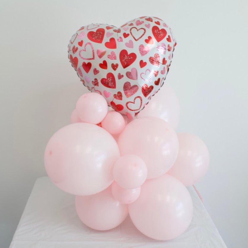 Sparkle Heart Balloon Bouquet