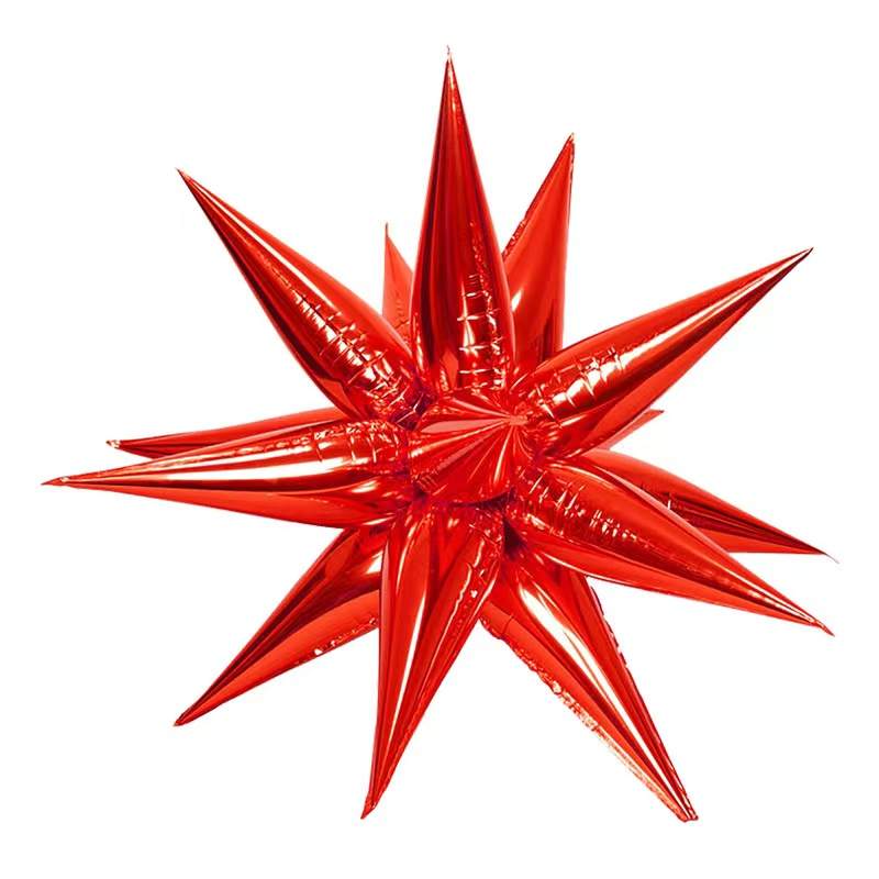 Red Starburst Balloon