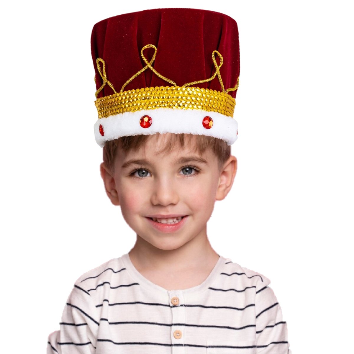 Red Velvet King Crown
