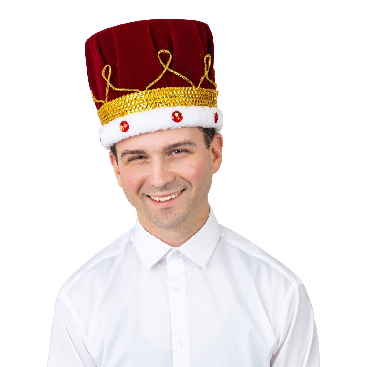 Red Velvet King Crown